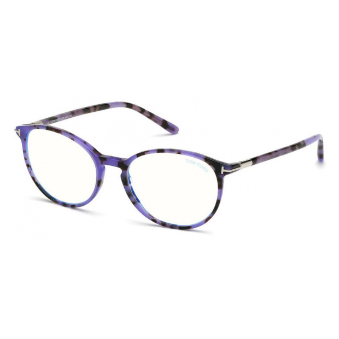 Tom Ford - Lunettes anti-lumière bleue | Modèle TF 5617 - Bleu Demi