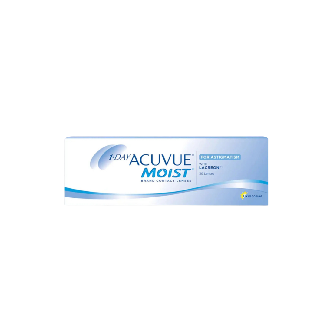 1-Day Acuvue® Moist - Astigmatism | Pack 30 &amp; 90