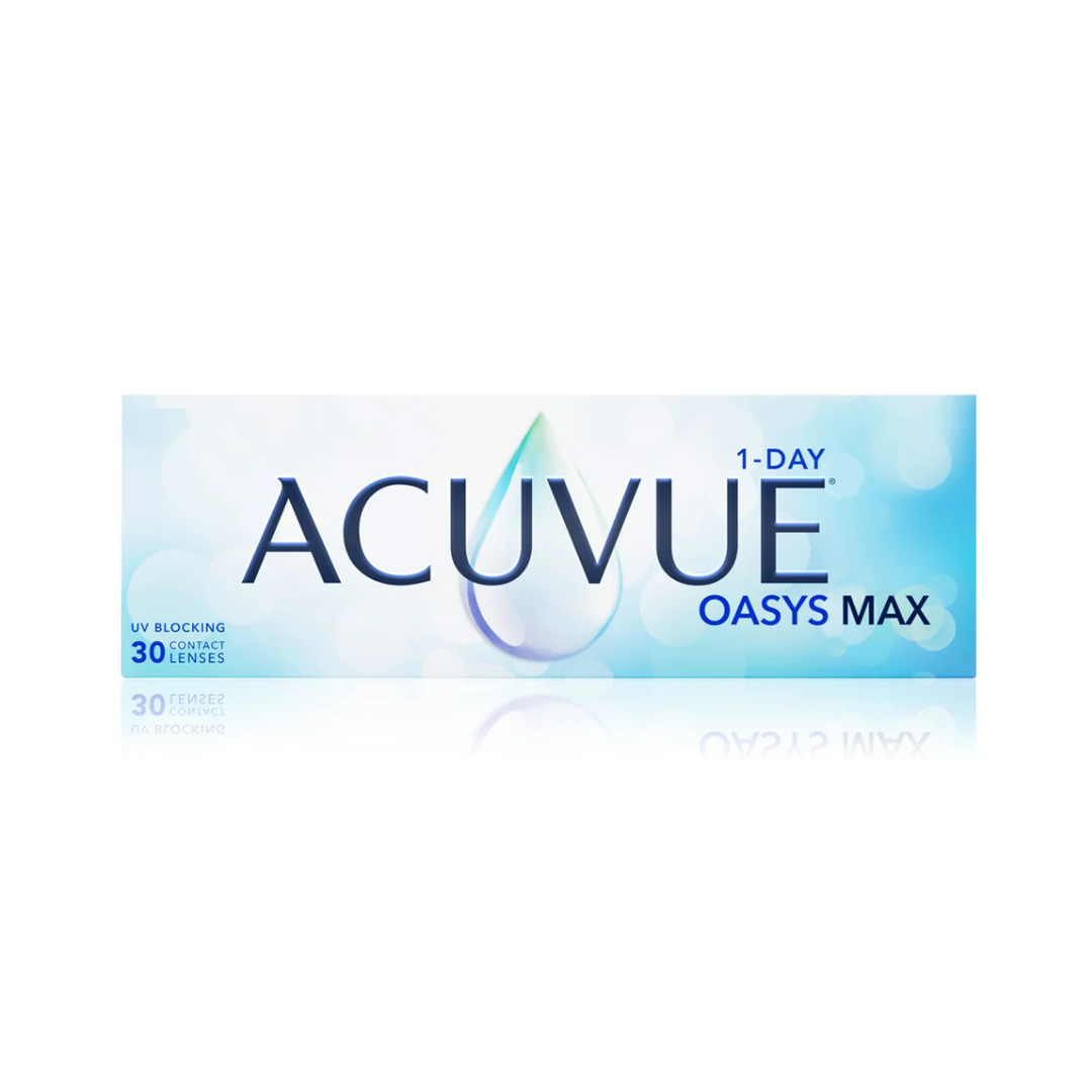 Acuvue® Oasys Max 1-Day (9.00 Base Curve) - Sphere | Pack 30