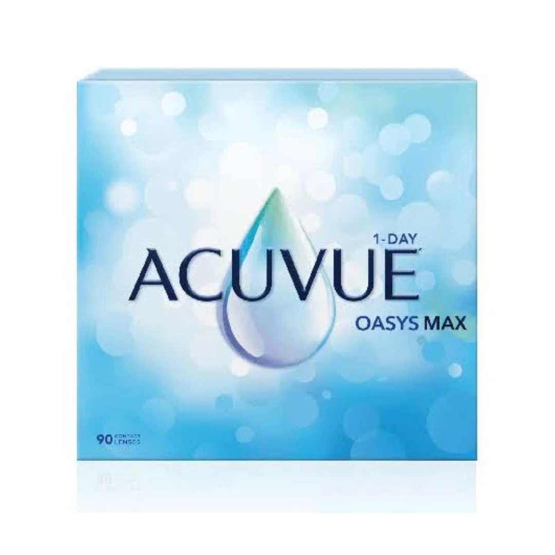 Acuvue® Oasys Max 1-Day (8.5 base curve) - Sphere | Pack 30 &amp; 90