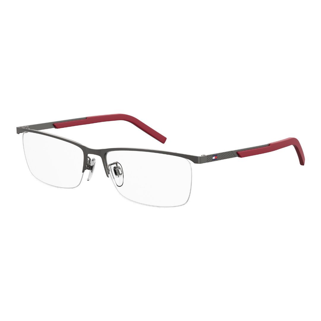 Monture de lunettes Tommy Hilfiger | Modèle TH1700 - Argent Rouge